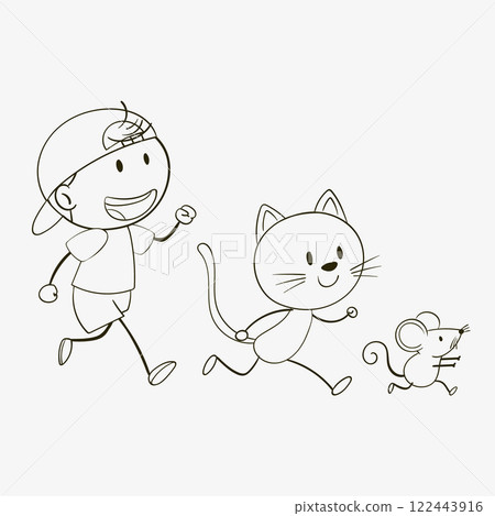 Joyful Journey of Friends Together Joyful Journey of Friends Together 122443916