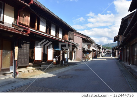 Iwamura Art Museum (former Shibata residence) and streetscape in Iwamura Castle Town, Ena City, Gifu Prefecture 122444756