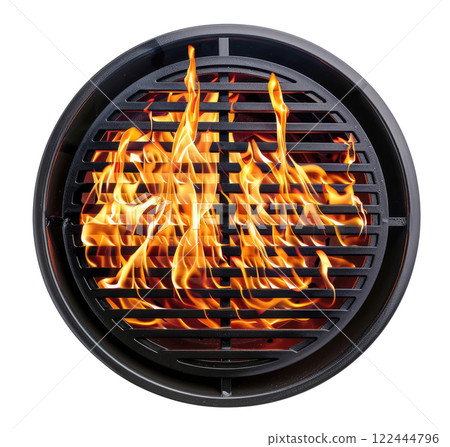 Grill with Fire Grill with Fire 122444796