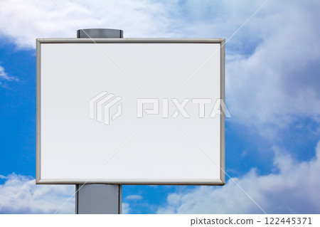 Blank billboard Blank billboard 122445371