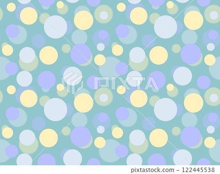 Multicolored circle pattern blurred background 122445538