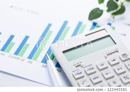 Company performance graph and calculator 122445581