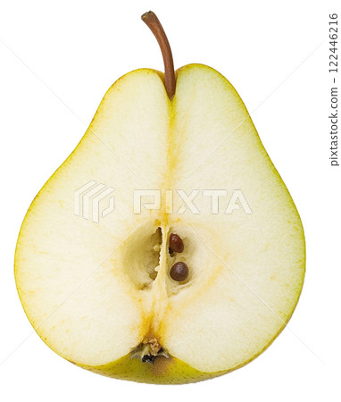 成熟梨子的橫切面 成熟梨子的橫切面 122446216