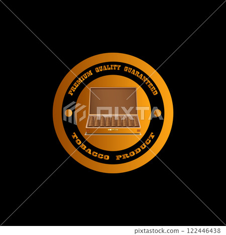 Best cigars club logo. Simple illustration of best cigars club vector logo 122446438
