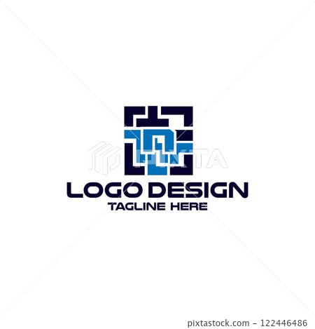 N Tech Creative Business Logo Design vector N Tech Creative Business Logo Design vector 122446486