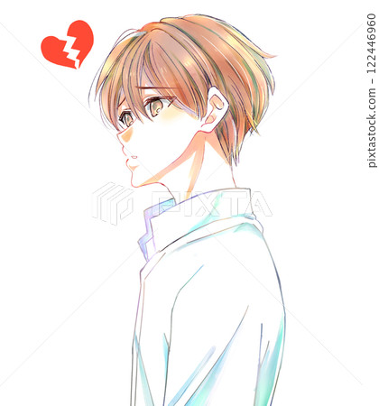 A broken-hearted man 122446960