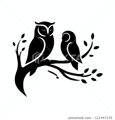 兩隻貓頭鷹 兩隻貓頭鷹 122447276