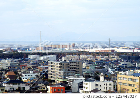 延命公園:從延命水庫觀景台俯瞰大牟田市 延命公園:從延命水庫觀景台俯瞰大牟田市 122448027