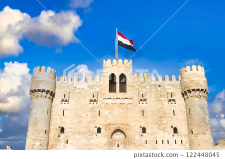 亞歷山大的凱特貝城堡景觀 亞歷山大的凱特貝城堡景觀 122448045