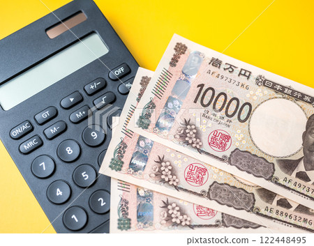 錢和計算器 錢和計算器 122448495