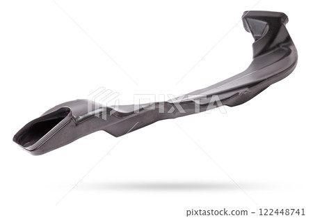 Air duct to the filter of intake manifold of the car engine from textured material and black plastic to condition the air and prevent dust from entering the passenger compartment. Sale of spare parts. 122448741