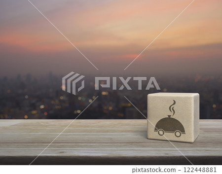 Business food delivery online concept 122448881