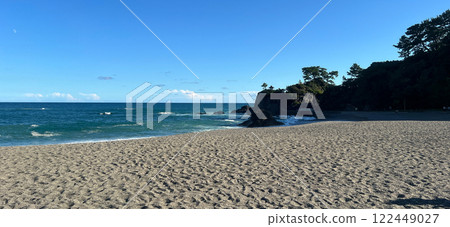 The sea of Katsurahama, Kochi 122449027