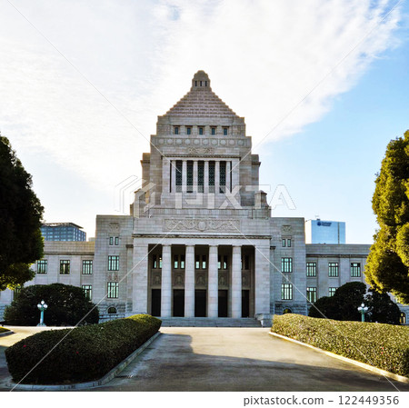 莊嚴的國會議事堂-日本民主的象徵 莊嚴的國會議事堂-日本民主的象徵 122449356