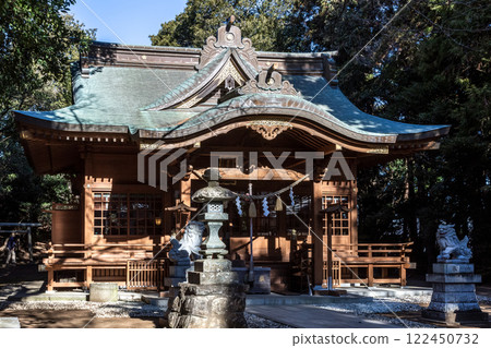 The worship hall of Toyoukekodaijingu Shrine, also known as Ise Shrine of Ibaraki The worship hall of Toyoukekodaijingu Shrine, also known as Ise Shrine of Ibaraki 122450732