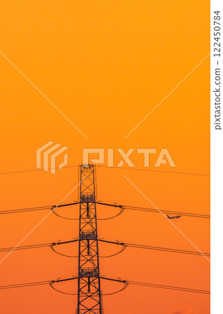 Tokyo cityscape in Japan: airplanes, orange-tinted skies, power towers, and more - January 30, 2025 Tokyo cityscape in Japan: airplanes, orange-tinted skies, power towers, and more - January 30, 2025 122450784