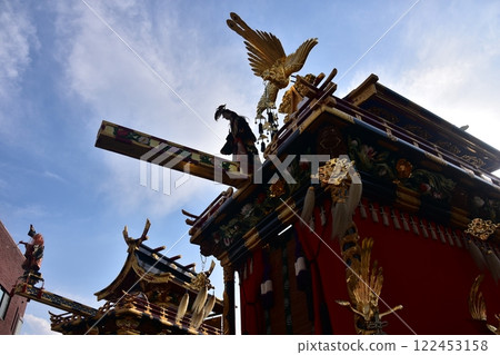Takayama City, Gifu Prefecture, Japan: Spring Takayama Festival: Karakuri puppet floats, Ryujindai and Ishibashidai 122453158