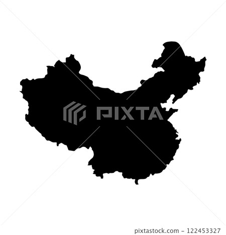 China Map Icon China Map Icon 122453327