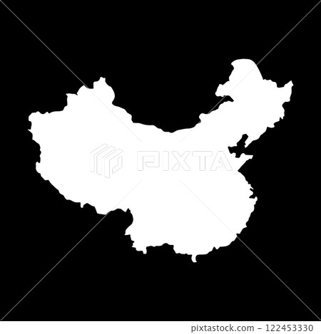 China Map Icon 122453330