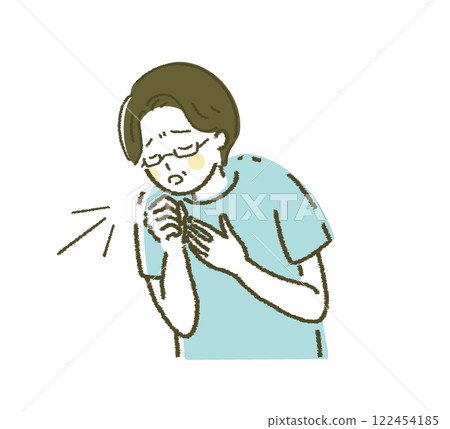 窒息男子吞嚥困難 122454185