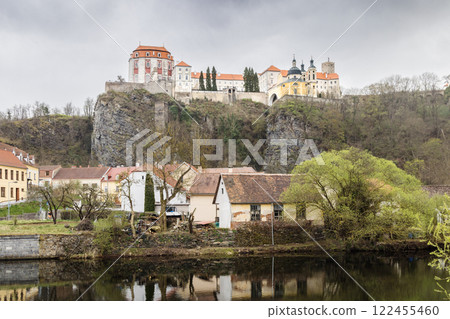 Vranov nad Dyji Castle in Znojmo region in South Moravia, Czech Republic, Europe. 122455460