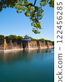 Osaka Castle Walls and Moat - Osaka, Japan 122456285