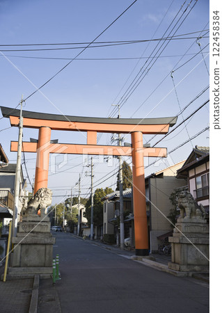 Imamiya Shrine South Great Torii 5 on Imamiyamonzen Street Imamiya Shrine South Great Torii 5 on Imamiyamonzen Street 122458384