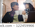 Young Asian couple living at home 122459966