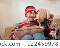 Young Asian couple living at home 122459978