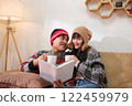 Young Asian couple living at home 122459979