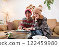 Young Asian couple living at home 122459980