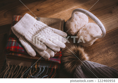 冬季配件靜物 冬季配件靜物 122460958