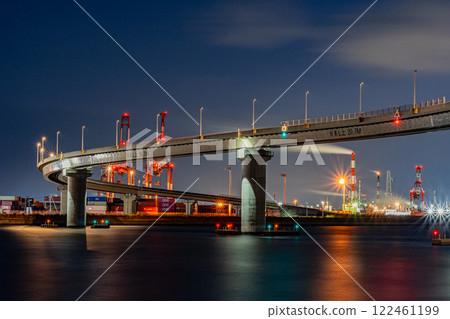 Yokkaichi Industrial area night view Nagoya Yokkaichi Industrial area night view Nagoya 122461199