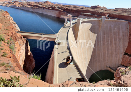 Glen Canyon Dam, Arizona, USA Glen Canyon Dam, Arizona, USA 122461496