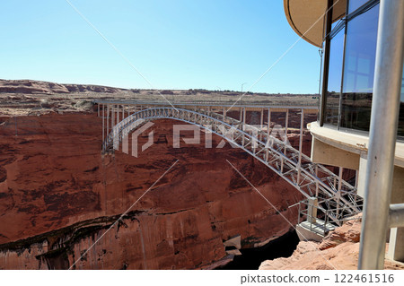 Glen Canyon Dam Bridge, Arizona, USA Glen Canyon Dam Bridge, Arizona, USA 122461516