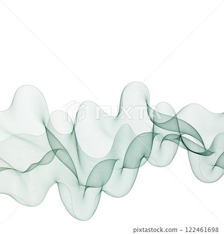 Blue wave pattern. Vector template. Abstract decor element. Eps 10 Blue wave pattern. Vector template. Abstract decor element. Eps 10 122461698