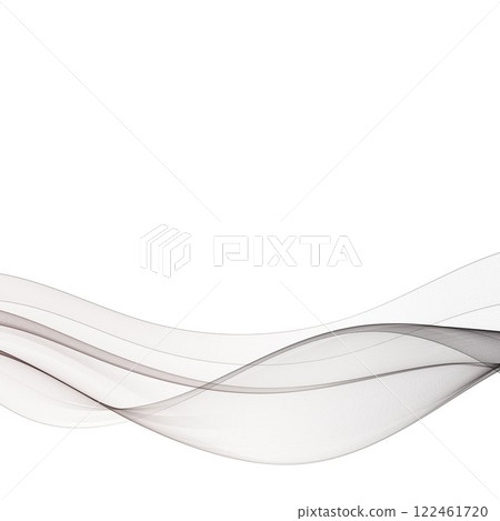 Gray wave pattern. Colorful vector wave. Decor element. Eps 10 Gray wave pattern. Colorful vector wave. Decor element. Eps 10 122461720