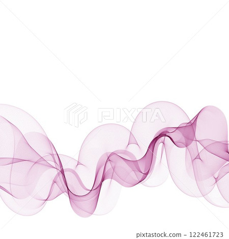 Abstract vector wave. Template for advertising. Purple wave. Eps 10 122461723