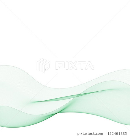 Abstract green wave. Vector pattern. Eps10 122461885
