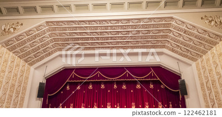 Main stage curtains of the Bolshoi Theatre of Belarus 122462181