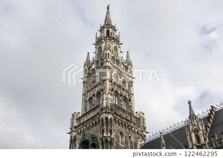 City hall in Munich, pedestrian zone, Bavaria, Germany 122462295