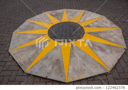 Viewpoint sunshine statue, Canico, Madeira, Portugal Viewpoint sunshine statue, Canico, Madeira, Portugal 122462376