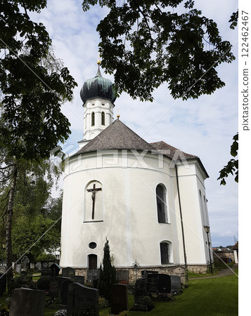 Church at the Munich Way of St. James, Bavaria, Germany Church at the Munich Way of St. James, Bavaria, Germany 122462467