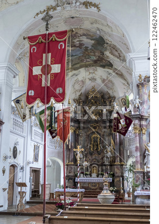 Church  at the Munich Way of St. James, Bavaria, Germany 122462470