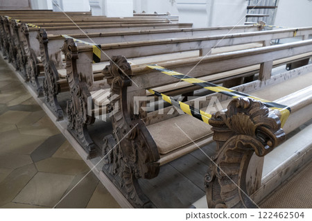 Pilgrimage church Steingaden, Munich Way of St. James, Bavaria, Germany 122462504