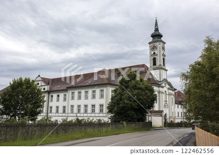 Monastery Schaftlarn, Munich Way of St. James, Bavaria, Germany 122462556