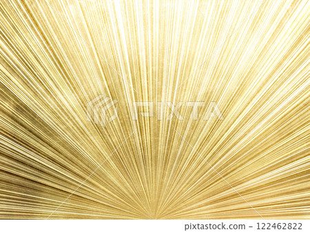 Gold radial lines, streaks of light (background material) 122462822