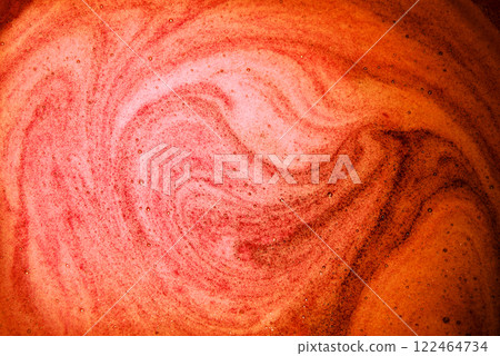 Abstract background. Sweet jam foam 122464734