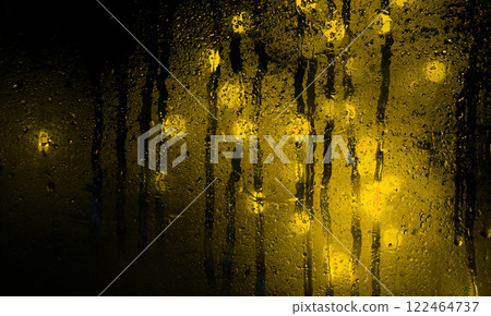 Background of misted glass. Christmas lights Background of misted glass. Christmas lights 122464737