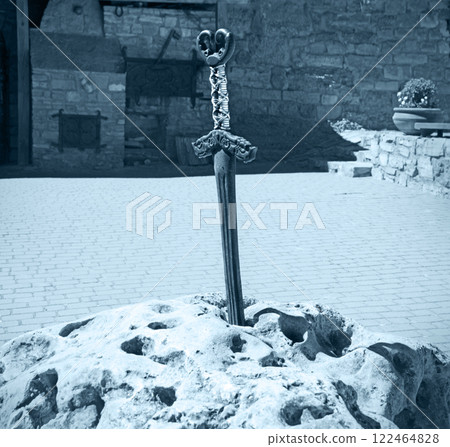 Old Sword in the stone 122464828